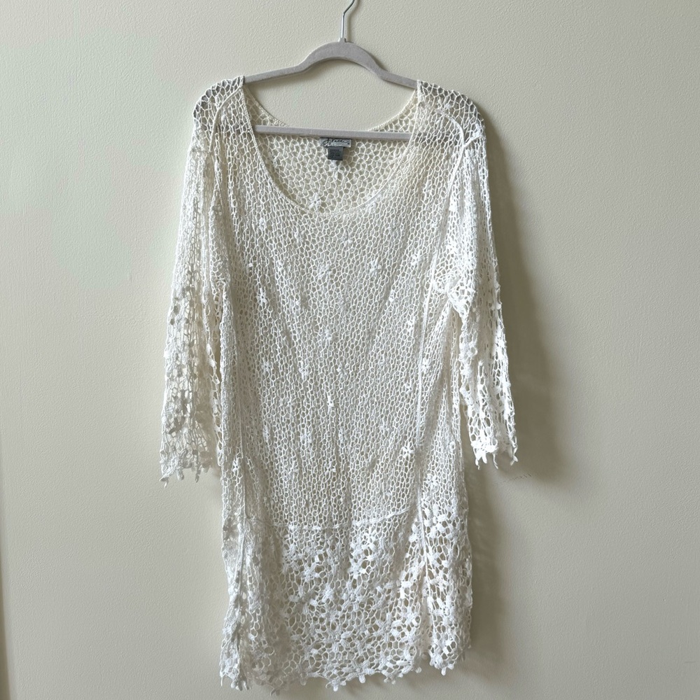 COPY - J Valdi | Large | White Lace Coverup